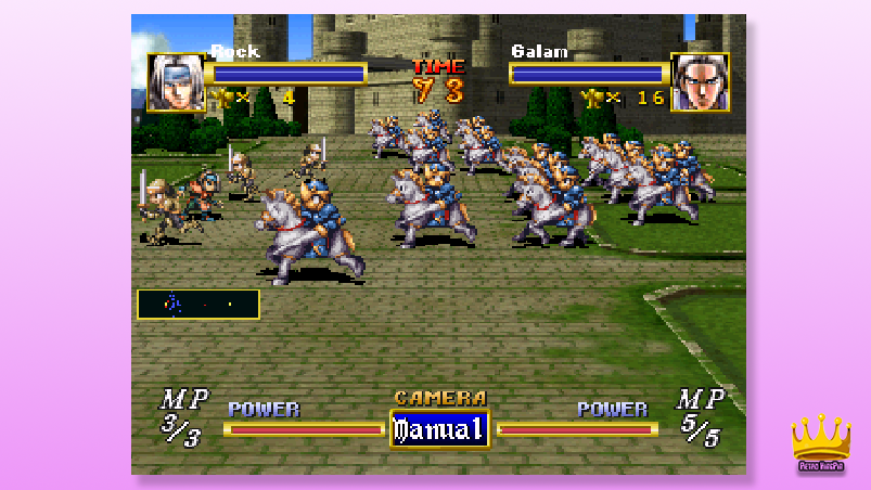 Best Sega Saturn Games of all time 2. Dragon Force gameplay