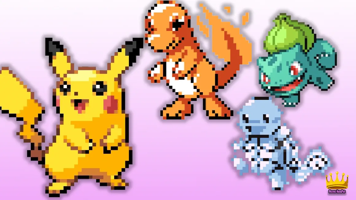 Gen 1 starter pokemon squirtle pixel art