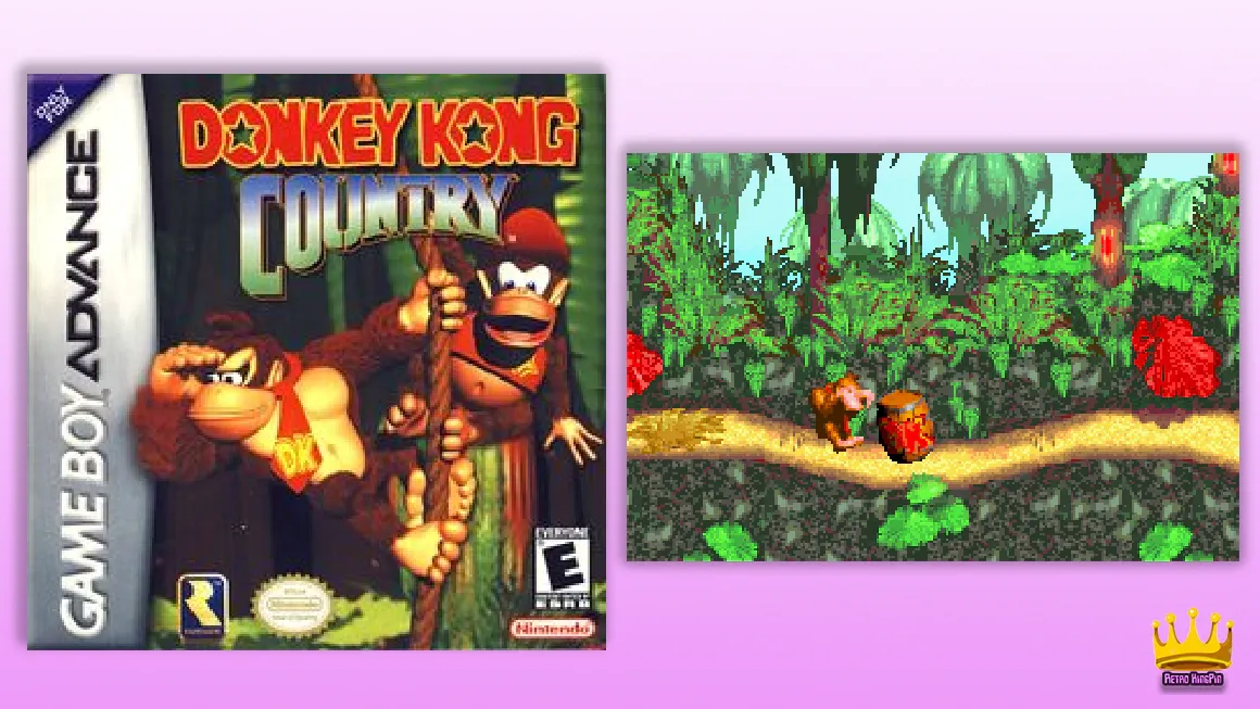 gba platformers Donkey Kong Country