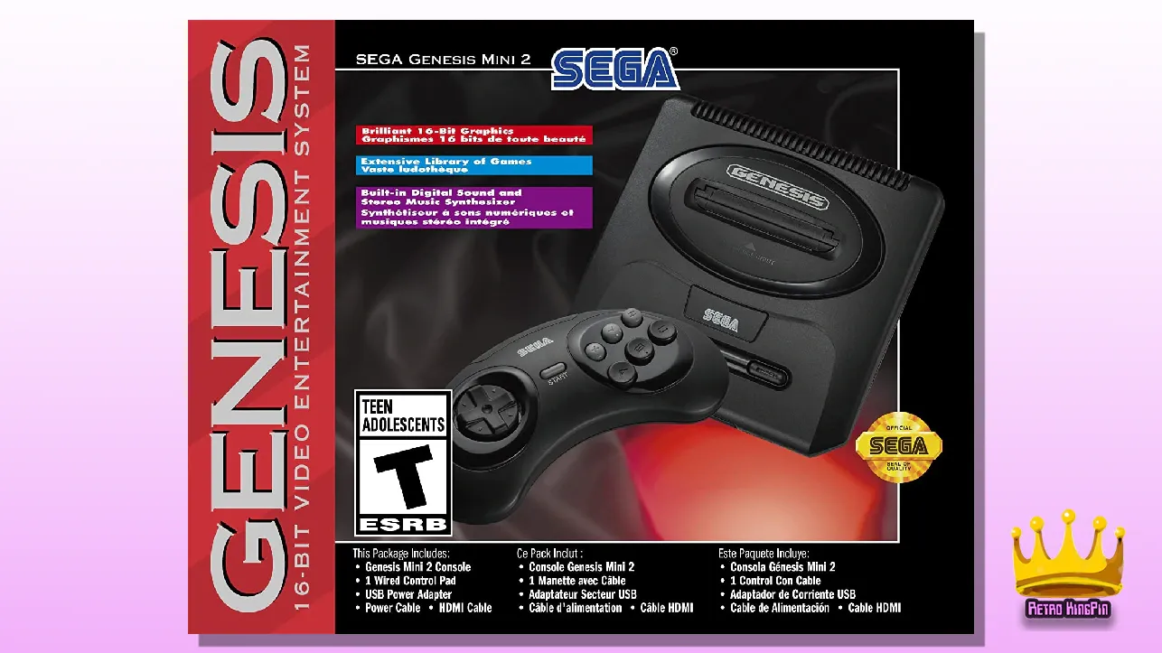 Best Sonic Toys SEGA Genesis Mini 2