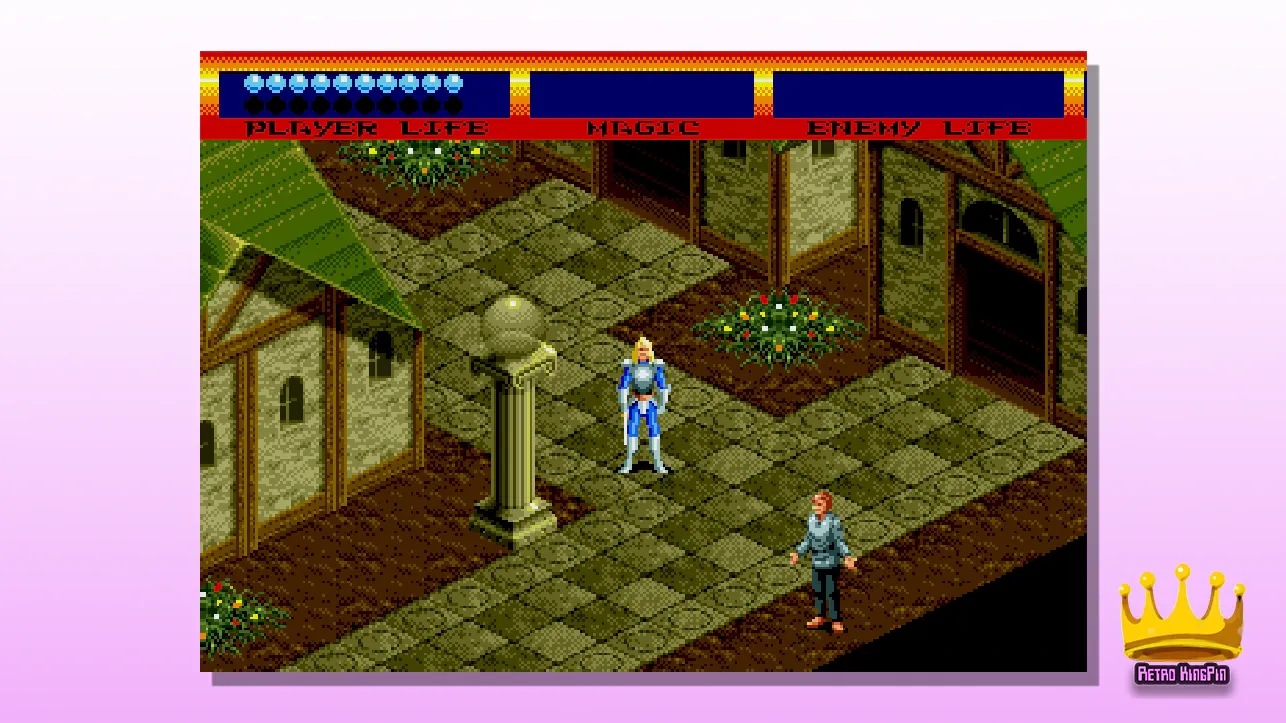 Best Genesis RPGs Light Crusader 2