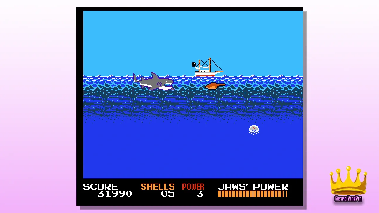 Worst NES Games Jaws