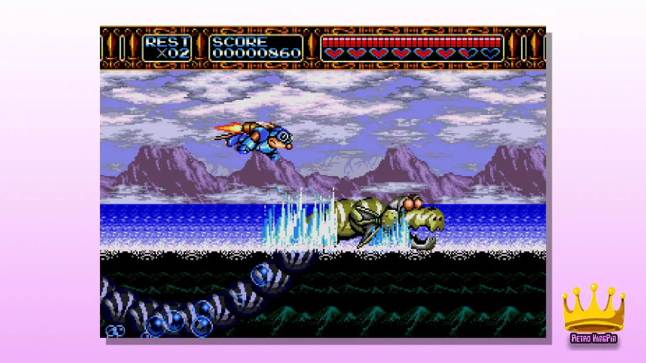 Hardest Genesis Games Rocket Knight Adventures