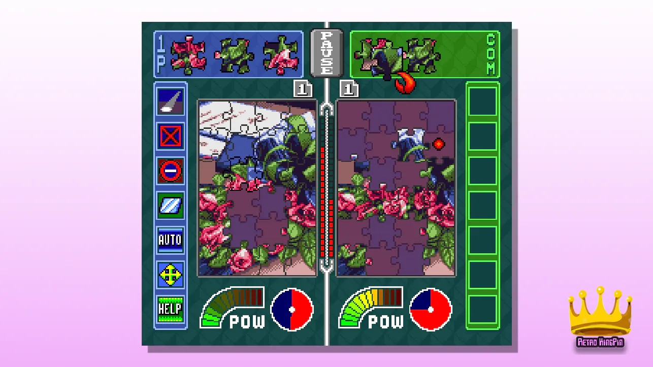 SNES Puzzle Games Pieces