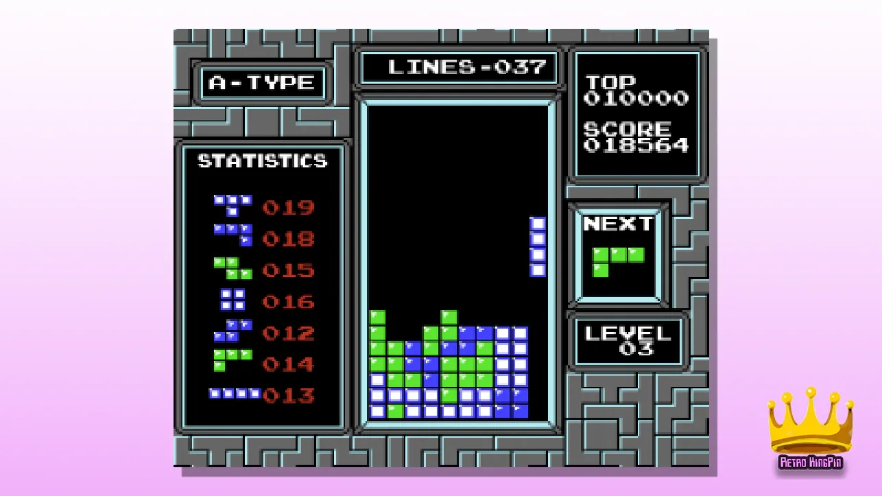 Best NES Puzzle Games tetris