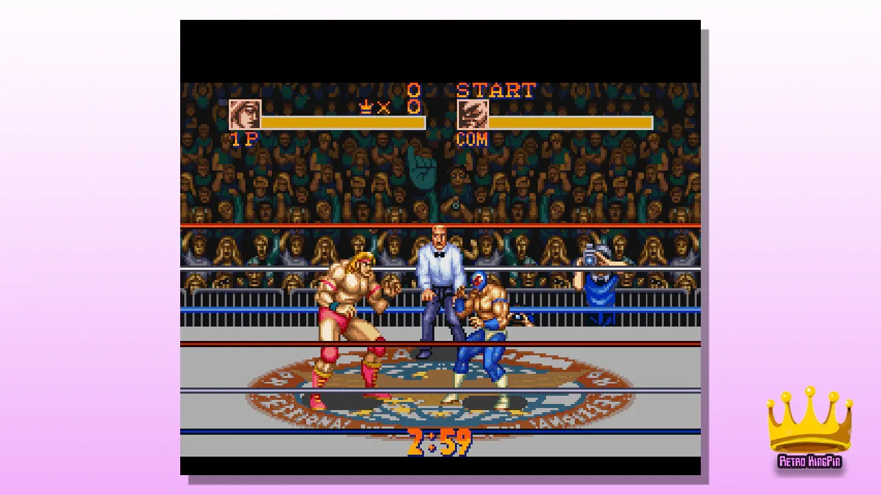 Best SNES Fighting Games Saturday Night Slam Masters